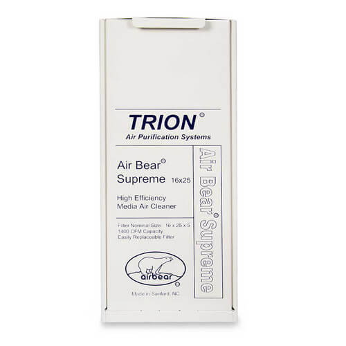 Trion 455602-125 Media Air Cleaner 1400 CFM 24-7/8 x 16-1/4 x 7-1/8