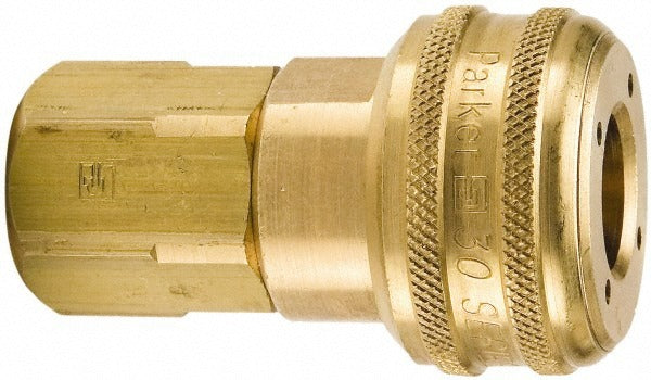 PARKER Parker B39J Female Nptf Pneumatic Hose Coupler 3/4 in