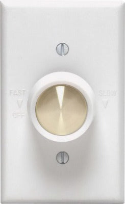 LEVITON Leviton Mfg Co C44-06616-00W White Fan Speed Control