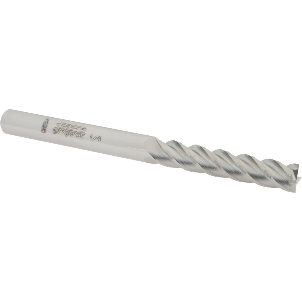ACCUPRO Accupro 12183402 Square End Mill 1/4 in 4 Flute Carbide