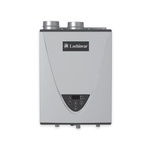 Lochinvar LTI-540H-N High Efficiency Tankless Water Heater, Natural Gas Fuel, 19900 Btu/hr, Indoor, Condensing, 10 gpm, 3 in, 4 in Power Direct Vent, 0.95