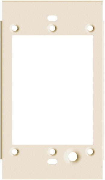 HUBBELL Hubbell HBL4747CVMIV Rectangular Raceway Plate Ivory