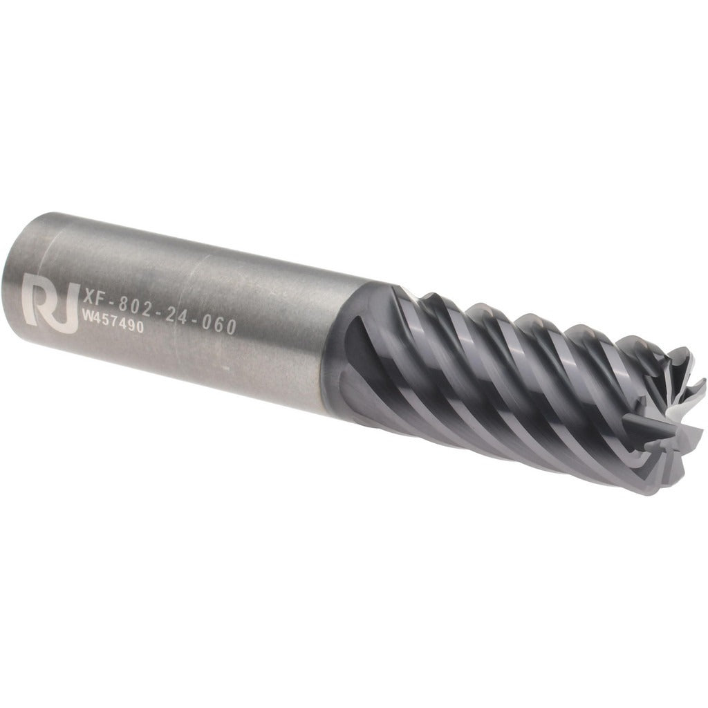 ROBBJACK Robbjack XF-802-24-060 Corner Radius End Mill 8 Flute