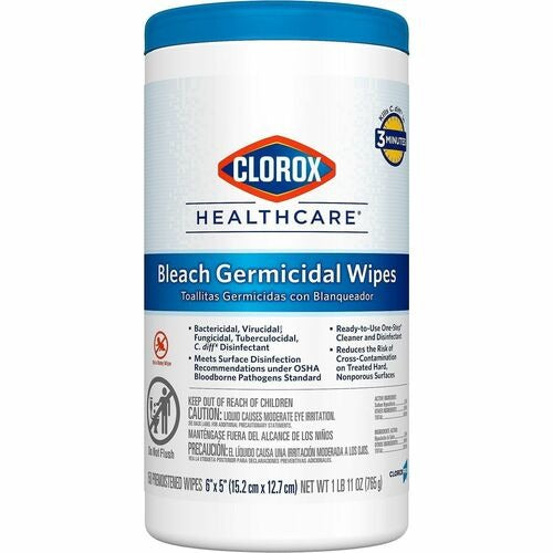 CLOROX Clorox Company CLO30577 Bleach Germicidal Wipes
