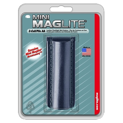 MAG-LITE AM2A026 Holster Flapless For Use With 2-AA Flashlights Black