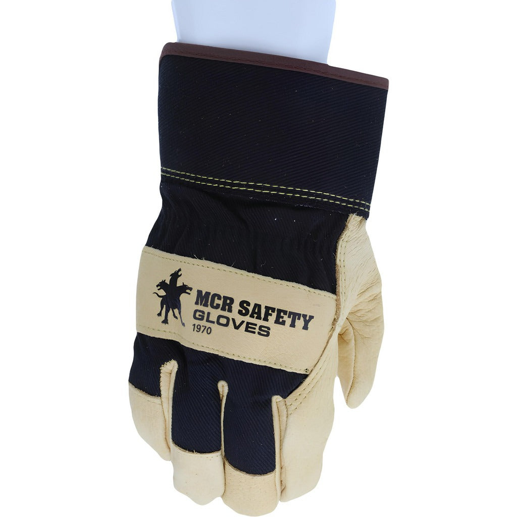 MCR SAFETY Mcr Safety 1970S Thermal-lined Pigskin Work Gloves Small