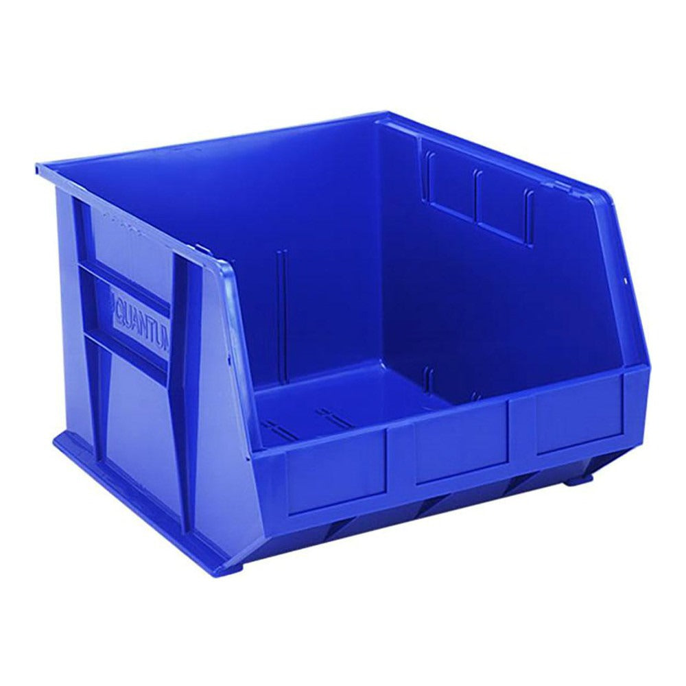 QUANTUM STORAGE SYSTEMS Quantum Storage QUS270BLCS Hopper Stacking Bin Blue 3 Pack