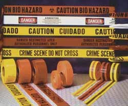 ACCUFORMNMC Accuformnmc PT1 Barricade Tape Caution 1000 Ft Yellow