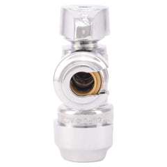 SharkBite 23048-0000LF 1/2 in x 1/4 in Angle Supply Stop Valve