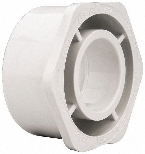 VALUE COLLECTION Value Collection 437-420 Pvc Pipe Bushing 4x2 in Sch 40