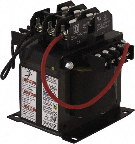 SCHNEIDER ELECTRIC Square D 9070TF500D20 Control Transformer 500 Va