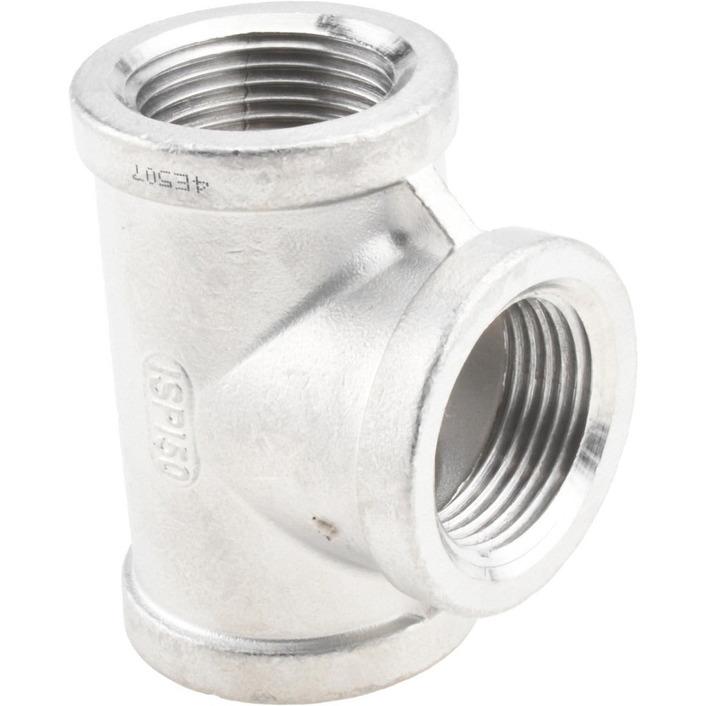VALUE COLLECTION Value Collection 4TB1 Pipe Tee 1 Inch 304 Ss Threaded 150 Psi