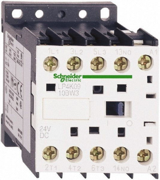 SCHNEIDER ELECTRIC Schneider Electric LP4K0901BW3 Iec Contactor 3P Nc 24VDC