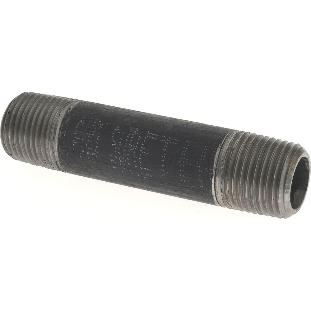 VALUE COLLECTION Value Collection XNB04035 Black Steel Pipe Nipple Sch 80