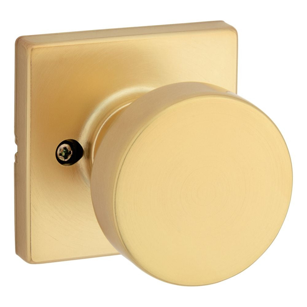KWIKSET Kwikset 788PSKSQT-4 Pismo Half Dummy Knob Satin Brass