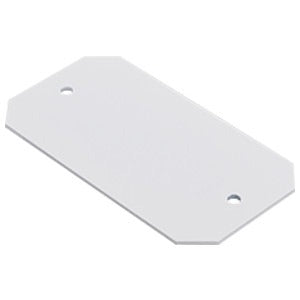 WIREMOLD Wiremold 8B Blank Device Plate (1-Gang/8 in Hole)