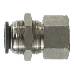 MIDLAND INDUSTRIES Midland Industries 20179C 1/2 in Ptc Female Bulkhead Fitting