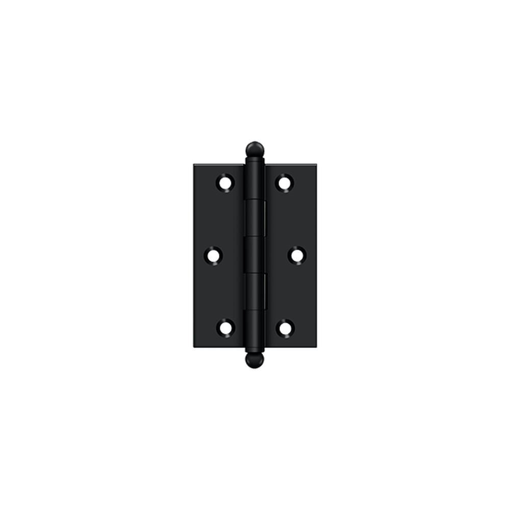DELTANA Deltana CH3020U19 Hinge Ball Tips 3x2 in Black