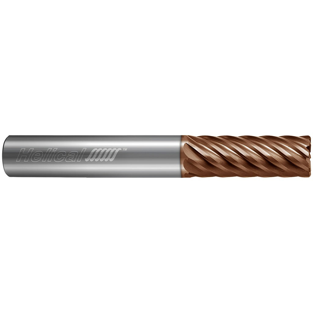 HELICAL SOLUTIONS Helical Solutions 81900 Corner Radius End Mill 1/4 in 6 Flute
