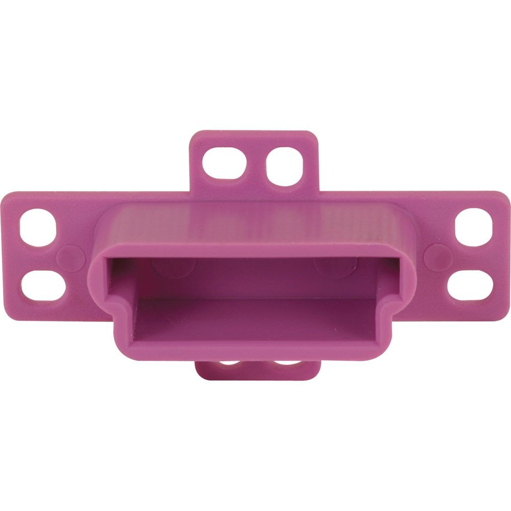 PRIME-LINE Prime-line R 7133 Drawer Track Backplate Plastic Purple 2 Pack