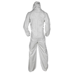 KleenGuard 38938 A35 Mircoporous Coveralls with Elastic Wrists, Ankles, Hood LG Case of 25