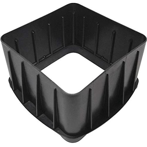 TUF-TITE TUF-TITE B1-RIS Riser Plastic Black 11 x 11 x 6