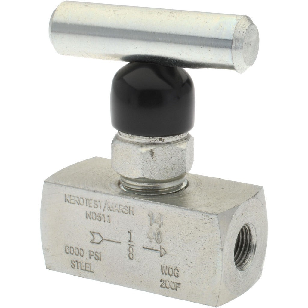 VALUE COLLECTION Value Collection 67550003 Needle Valve 1/8 Inch Npt 6000 Psi