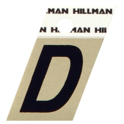 HILLMAN Hillman Fasteners 840500 Reflective Adhesive Letter D 6 Pack