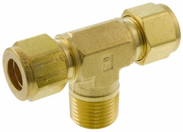 PARKER Parker 10-10-8 Sbz-b Compression Male Branch Tee 1/2 in
