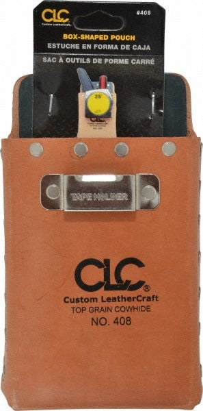 CLC CUSTOM LEATHER CRAFT Clc 408 Leather Tool Pouch Natural 4.25 X 7.5 Inch