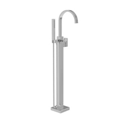 Newport Brass 2040-4261/26 Secant Single Lever Handle Floor Mount Filler in Polished Chrome Trim Only