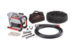 RIDGID 66497 K-60SP-SE 115V Compact Sectional Drain Cleaning Machine Kit w/ 7/8 x 75 ft Cable