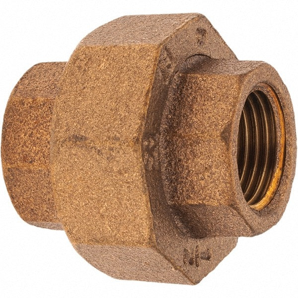 MERIT BRASS Merit Brass XB187-08 Brass Pipe Union 1/2 in Fbspt Class 125