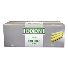 Dixon Ticonderoga 88813 Railroad Chalk 4 Inch Yellow