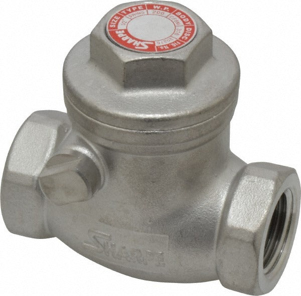 ASC ENGINEERED SOLUTIONS Anvil 4371000520 Check Valve 1/2 Inch Fnpt X Fnpt SS316