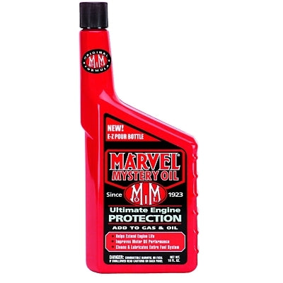 Marvel Mystery Oil MM12R Gas and Oil Additive 1 pt Plastic Bottle