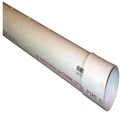 CHARLOTTE PIPE Charlotte Pipe PVC30040P0600HC 4 in Perforated Sd Pvc Pipe 10 Ft