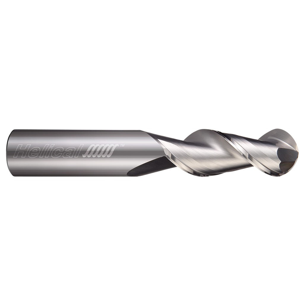 HELICAL SOLUTIONS Helical Solutions 17105 Ball End Mill 3/16 in 2 Flute Carbide