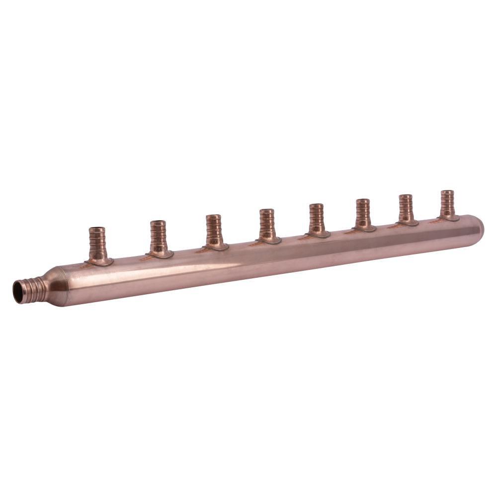 SharkBite 22789 200 psi Copper Barbed 3/4 x 1/2 in. Valve Manifold