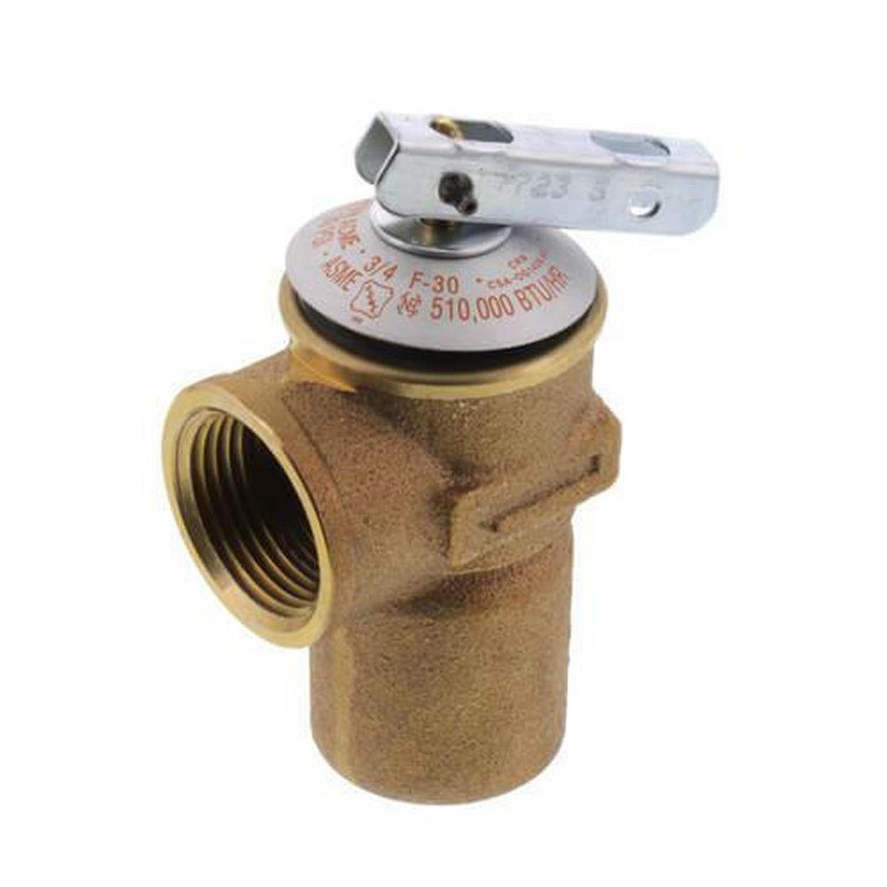 Cash Acme 22887-0030 F-30 3/4 Inch Brass FIPT 30# Relief Valve