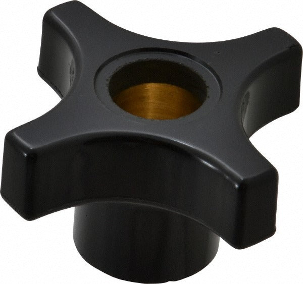 GIBRALTAR Gibraltar G10-2830BL Lobed Knob 4-point Phenolic Black