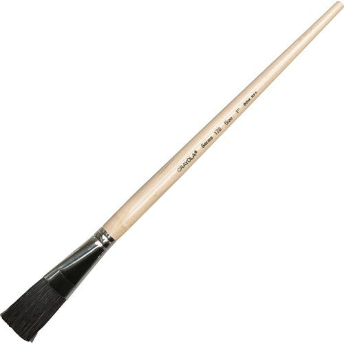 CRAYOLA Crayola CYO050178016 Flat Nylon Easel Brush Pack of 4
