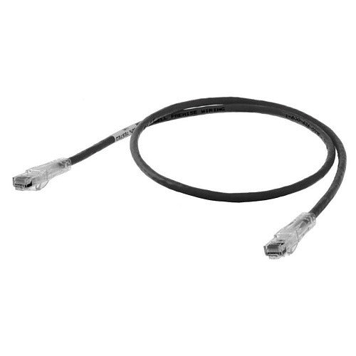 HUBBELL Hubbell Premise Wiring HC6BK80 Cat6 Slim Patch Cord