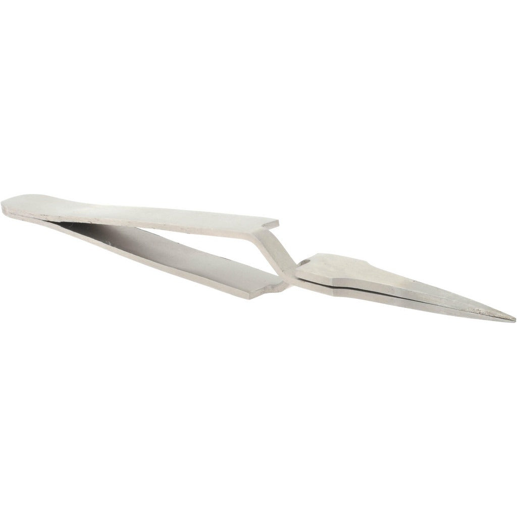 VALUE COLLECTION Value Collection 10472-SA Reverse Action Tweezer Flat Narrow Tip