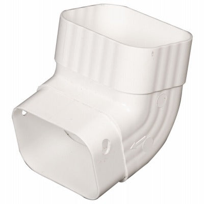 AMERIMAX Amerimax Home Products M0627 Downspout Elbow 2x3 White
