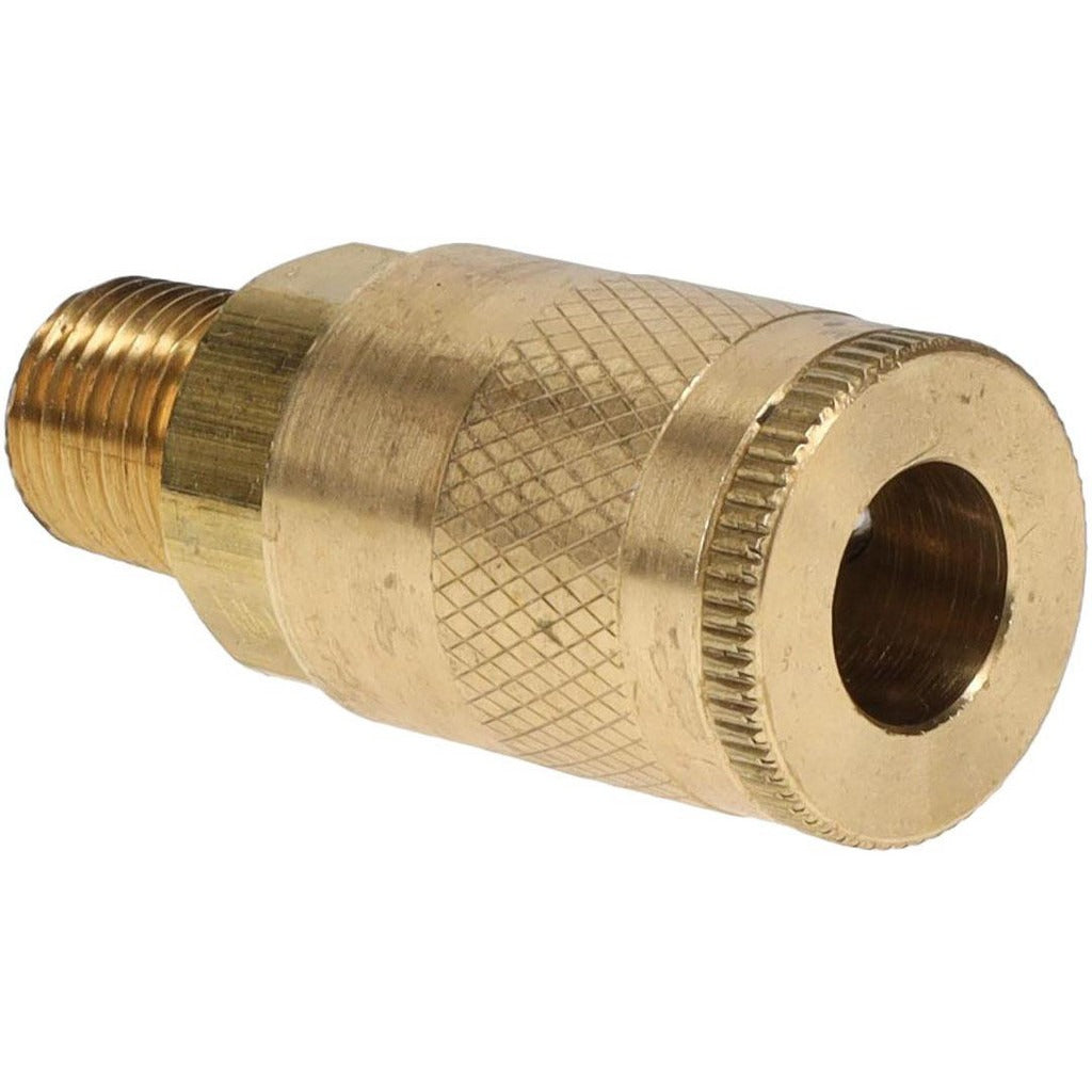 PARKER Parker B12 Pneumatic Hose Coupler 1/4 in Tru-flate Brass