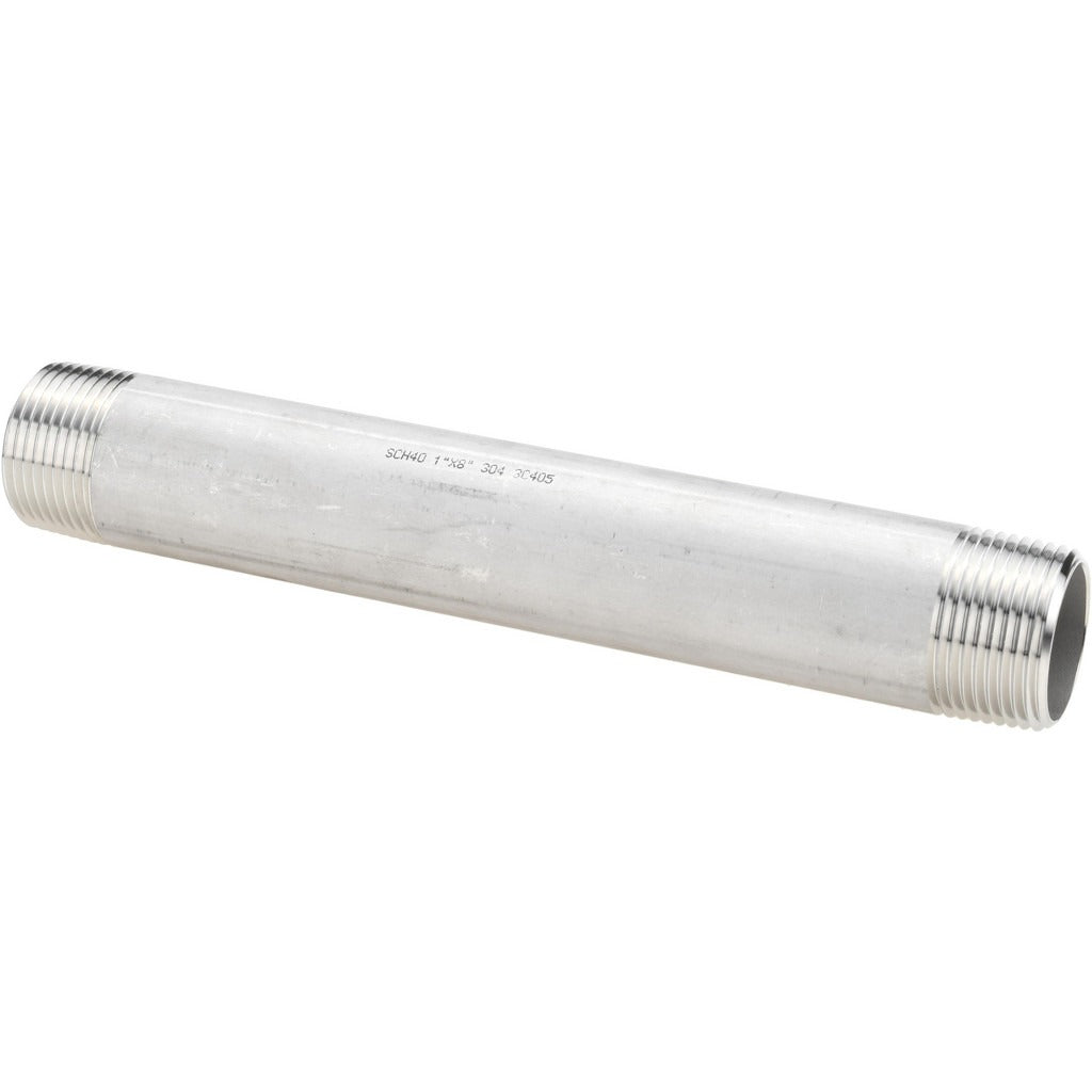 VALUE COLLECTION Value Collection 4BN1X8 Ss Pipe Nipple Sch 40 Npt