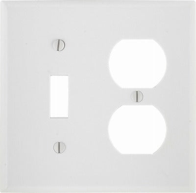 LEVITON Leviton Mfg Co R72-88105-00W Oversized Combo Wall Plate 15pk