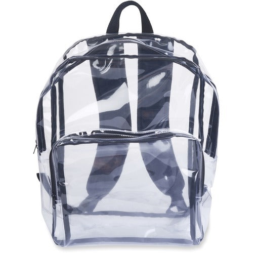 TATCO Tatco TCO63225 Clear Vinyl Backpack School Workplace
