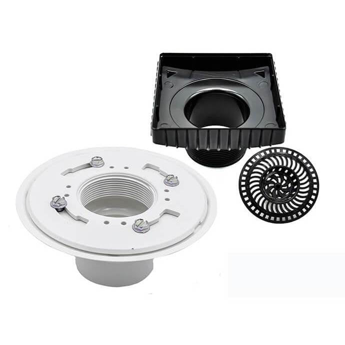 MOUNTAIN PLUMBING Mountain Plumbing MT601A Shower Drain Kit 2 - ABS Drain Rough Body